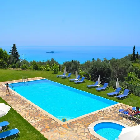 And With Swimming Pool And Sea View In Beach, Corfu Pelekas