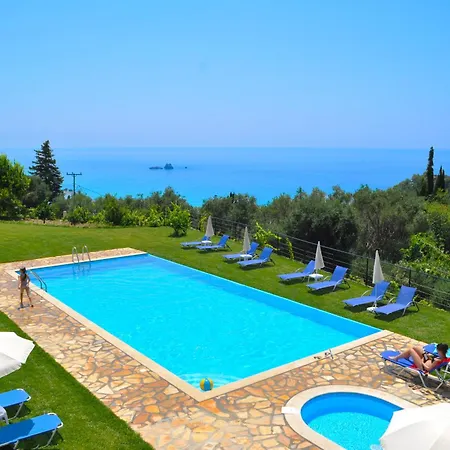 And With Swimming Pool And Sea View In Beach, Corfu Pelekas