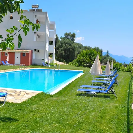And With Swimming Pool And Sea View In Beach, Corfu Apartment *