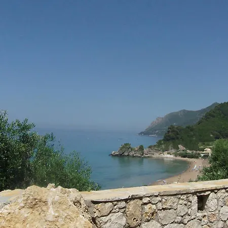 And With Swimming Pool And Sea View In Beach, Corfu