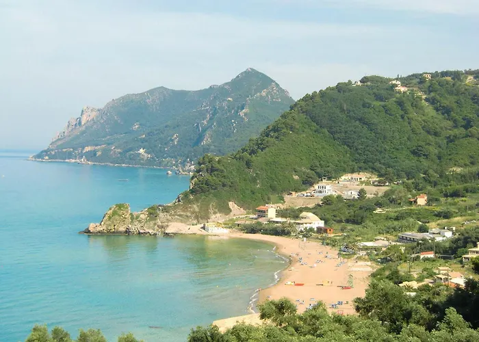And With Swimming Pool And Sea View In Beach, Corfu *