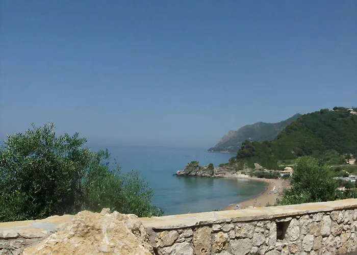 And With Swimming Pool And Sea View In Beach, Corfu
